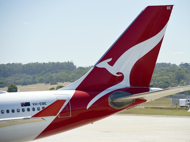 Qantas is dealing with a public relations nightmare over flights since the airline returned to the sky as the pandemic continues. Picture: NCA NewsWire / Andrew Henshaw