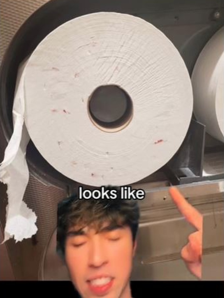 TikTok user warns of ‘tiny marks’ on toilet paper in public bathrooms