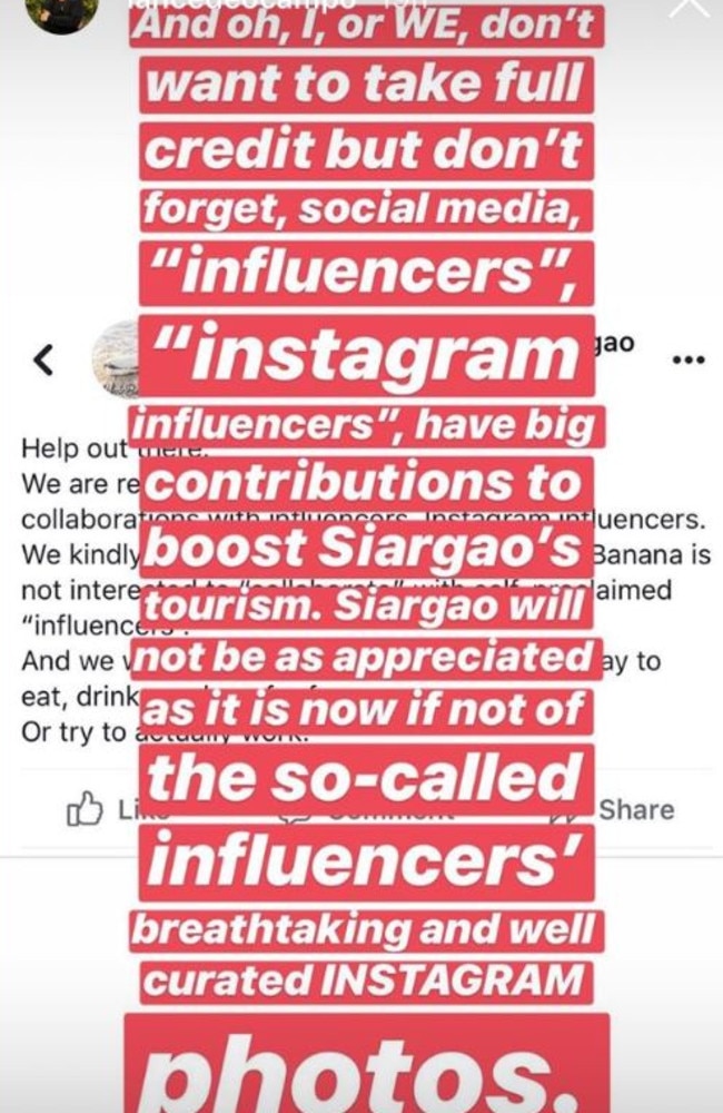 YouTuber Lance De Ocampo hit back at the White Banana on Instagram.