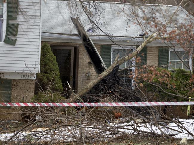 It’s believed a mother and two young children are among those killed. (AP Photo/Jose Luis Magana)