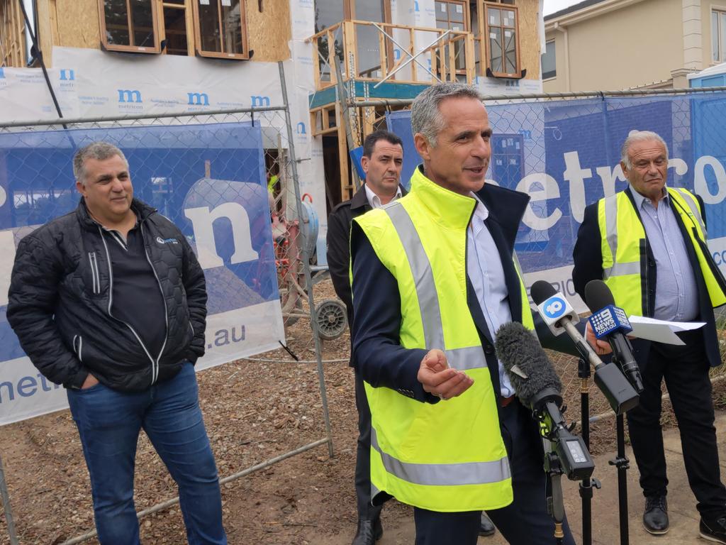 Metricon acting chief executive Peter Langfelder. Picture: Kiel Egging