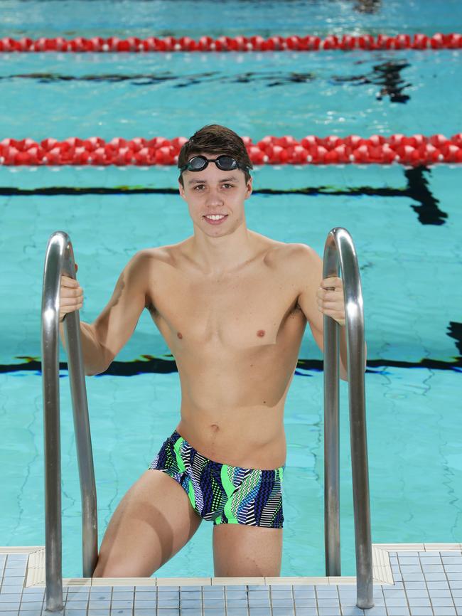 Jacob Hansford at Blacktown Aquatic Centre.