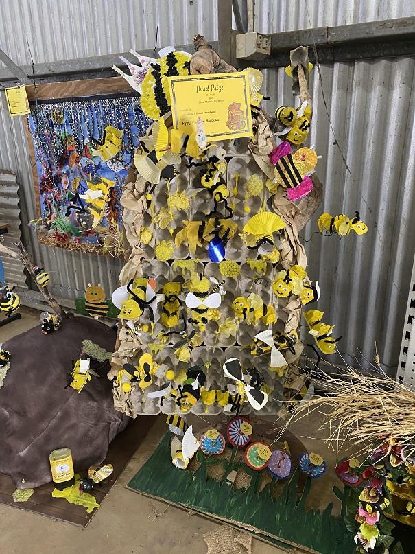 Third prize winner in the craft pavilion at the Katherine Show. Picture: Supplied