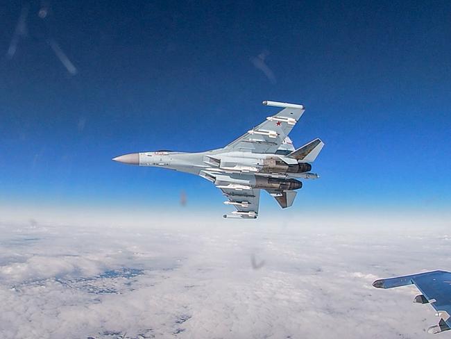 A Russian Su-30SM fighter jet. Picture: Russian Defence Ministry/AFP