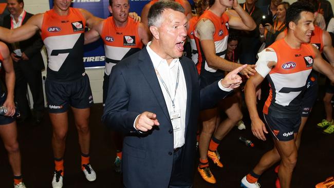 Graeme Allan left GWS for Collingwood. Picture: Getty Images