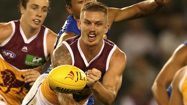 Dayne Beams was outstanding in his first game back. Picture: Wayne Ludbey