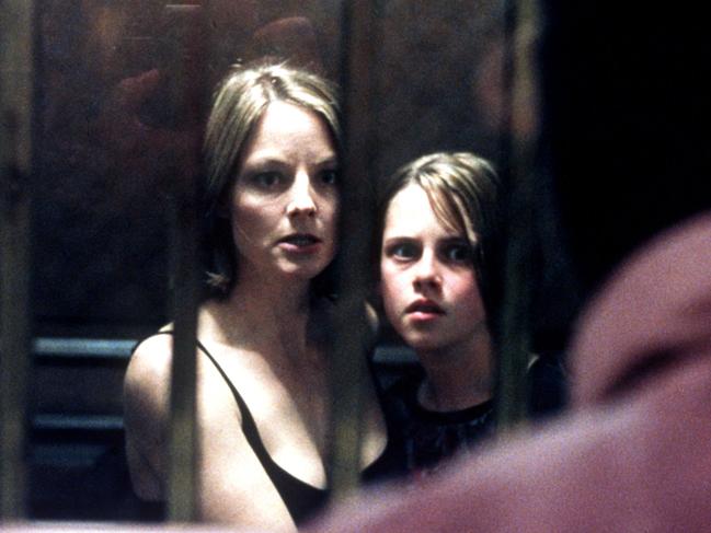 Jodie Foster and Kristen Stewart in the 2002 film Panic Room.