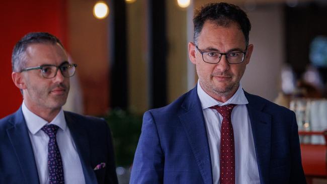 Marc Felman KC (right) is acting for Woolworths. Picture: NewsWire / Nadir Kinani