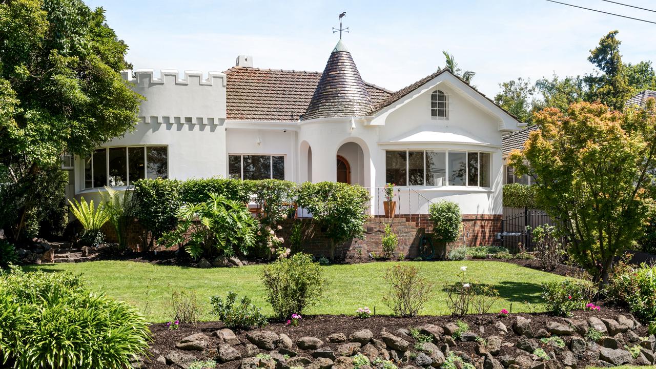 The Art Deco-style castle at 337 The Boulevard, Ivanhoe East is for sale.