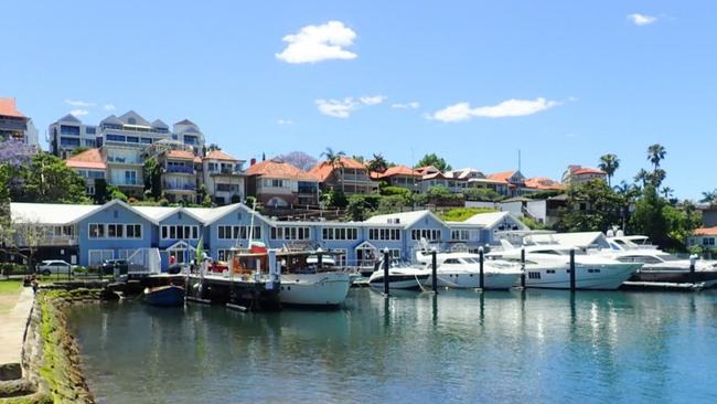 A photo of Kirribilli Marina.