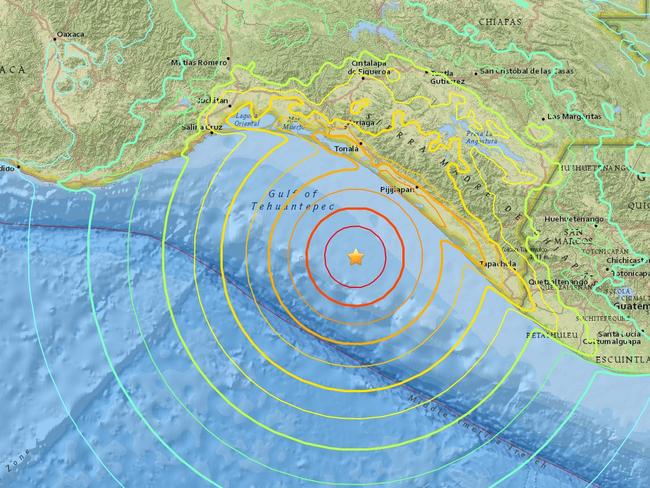 Mexico earthquake Tsunami warnings triggered after