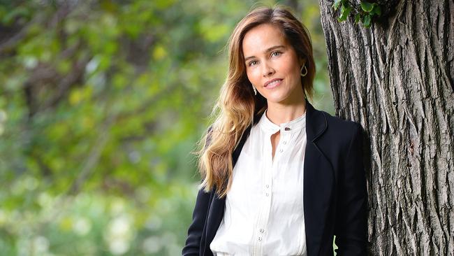 Actress Isabel Lucas says she’s been vaccinated her whole life. Picture: Nicki Connolly