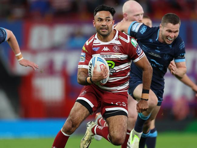 Bevan French was a Super League champion with Wigan in 2024. Picture: Michael Steele/Getty Images