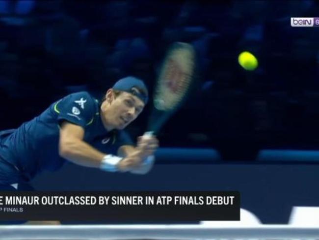 Demon goes down in ATP finals debut