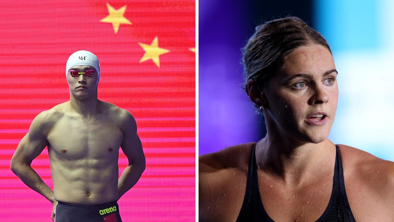 China's Sun Yang and Australia's Shayna Jack.