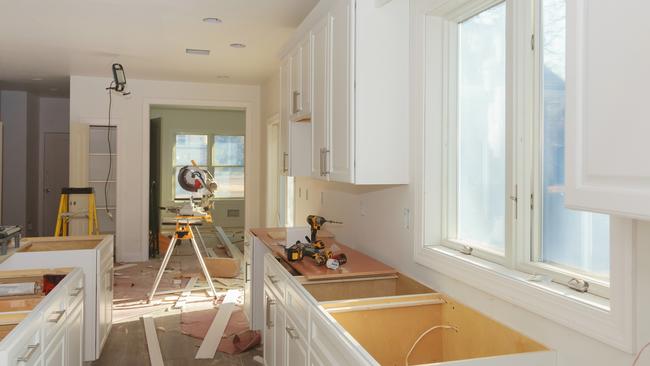 The cost of an entire kitchen renovation can’t be claimed all in one financial year. Picture: News Regional Media