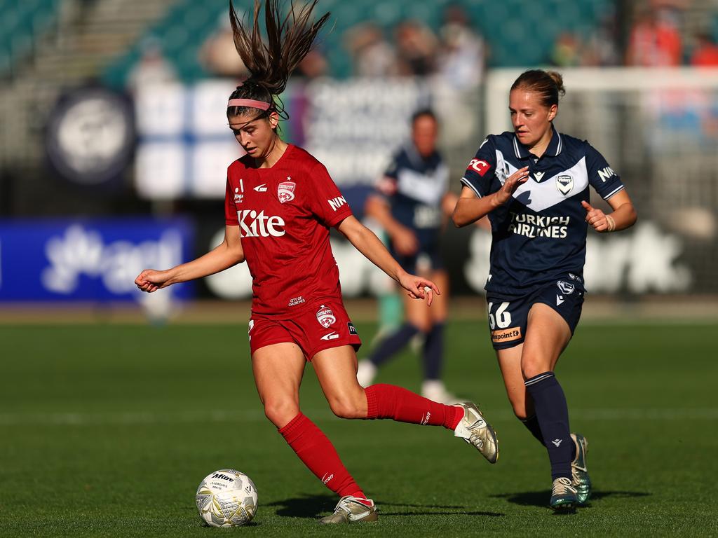 Adelaide Utd’s Erin Healy. Picture: Getty Images
