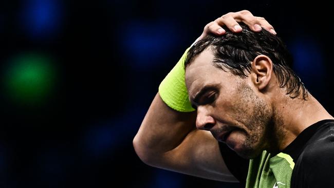 Nadal will drop out of the top 100. Photo by Marco BERTORELLO / AFP