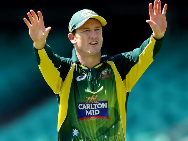 George Bailey has led Australia’s one-day side admirably in Clarke’s absence. Picture: Gregg Porteous.