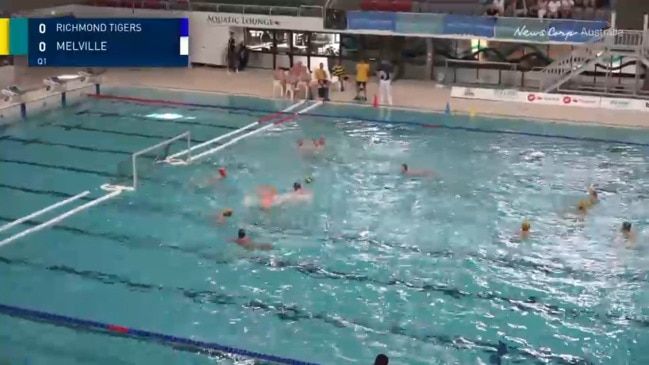 Replay: Water Polo - Australian Youth Championships - Richmond Tigers v Melville Sharks (18 boys)