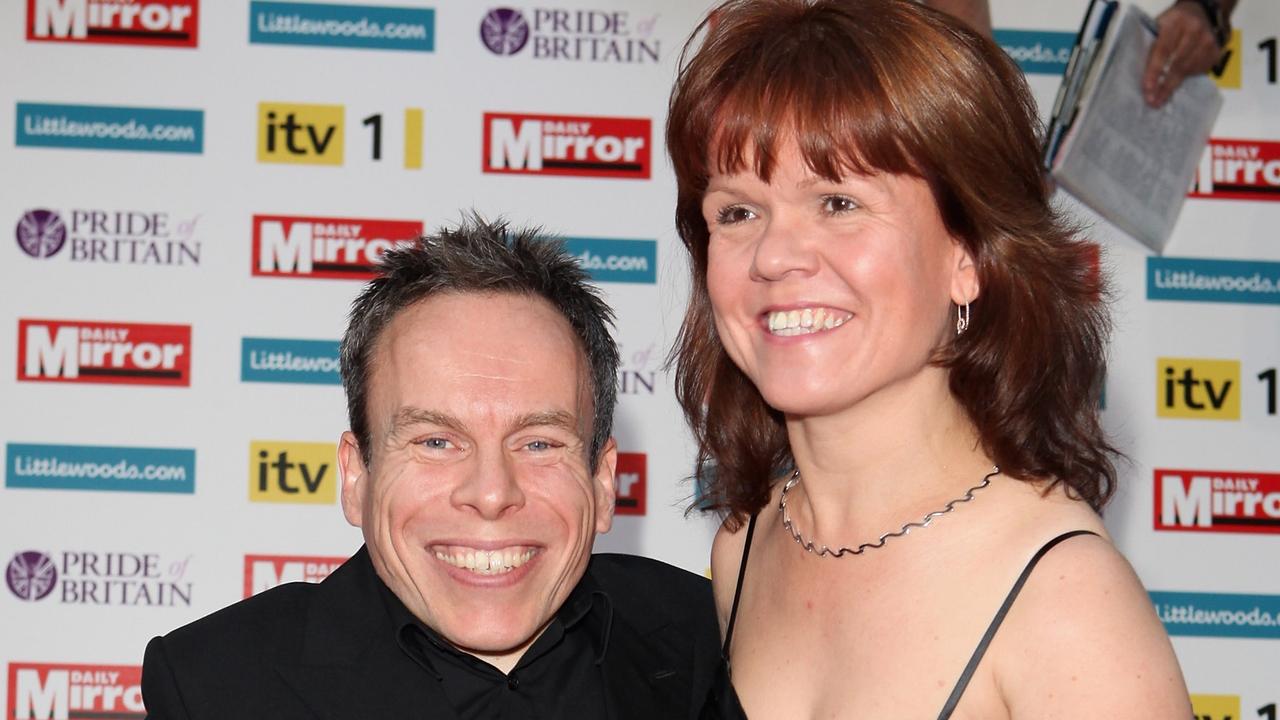 Warwick Davis and Samantha Davis. Picture: Tim Whitby/Getty