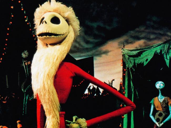 Tim Burton’s warped take on the festive season comes to life in The Nightmare Before Christmas. Picture: Disney