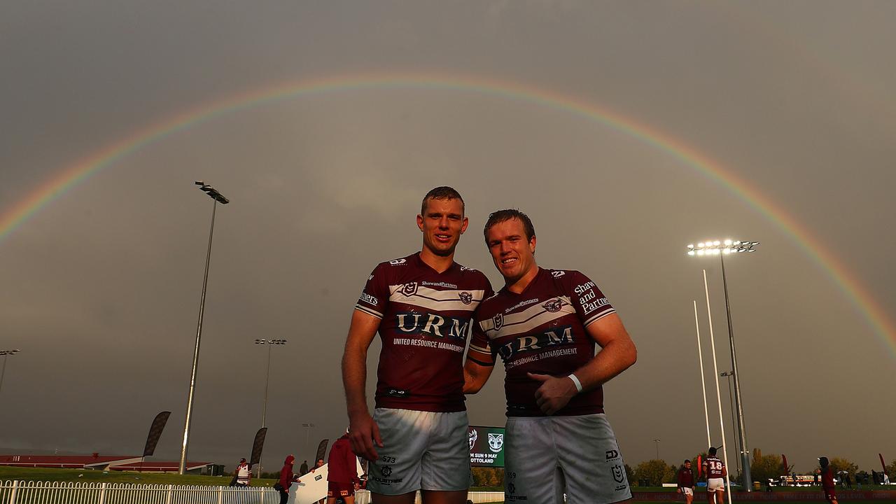 There’s a harmony between Tom and Jake Trbojevic. Picture: Mark Metcalfe/Getty Images