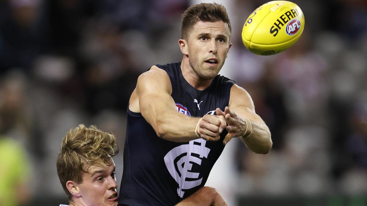 Carlton can’t afford to gift Marc Murphy game and he wouldn’t want to be gifted them. Picture: Michael Klein