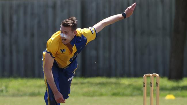 James Barker of St Brigid's-St Louis. Picture: Hamish Blair