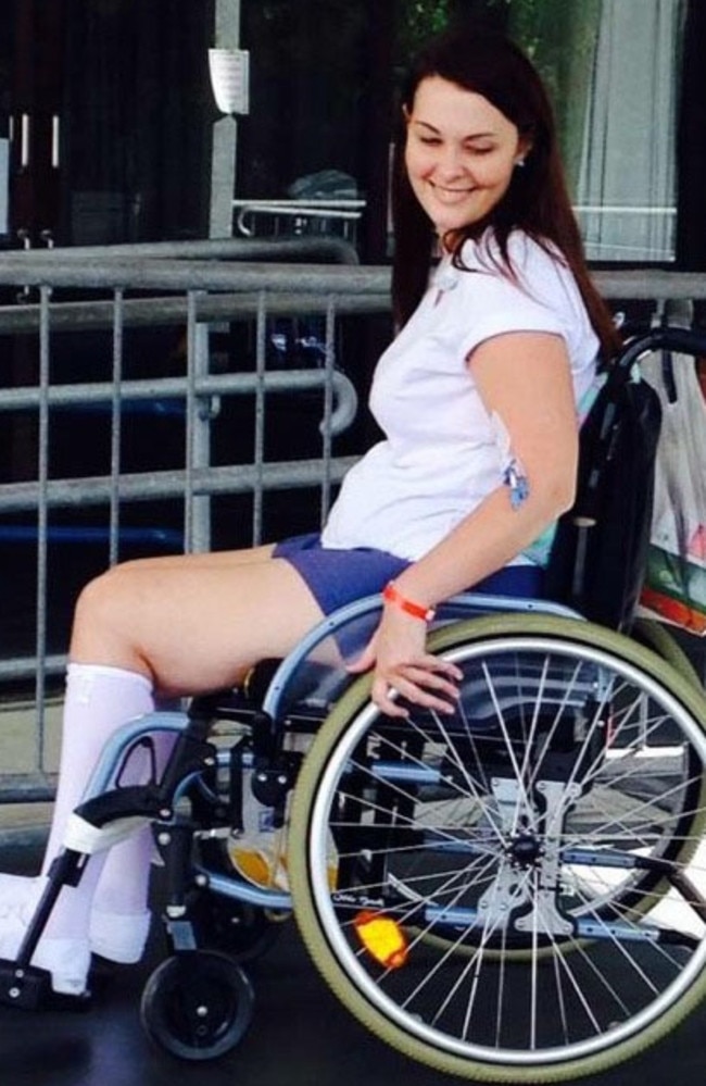 Paraplegic mum suing state for record $5.4m says back pain was ...