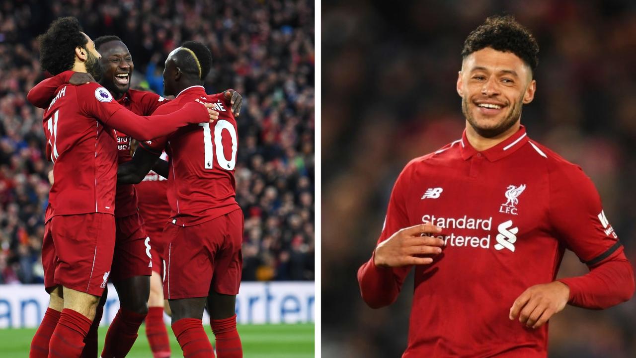 Liverpool destroyed Huddersfield 5-0 in the Premier League