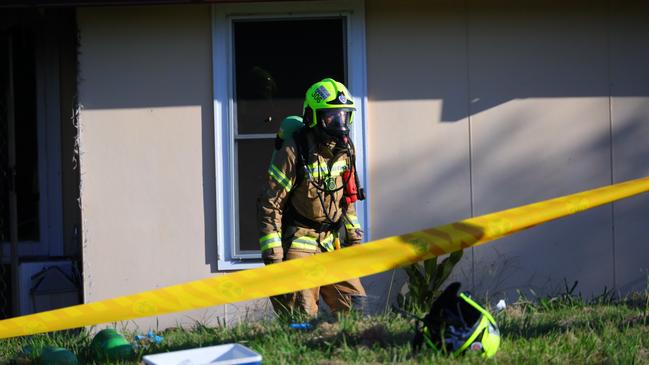 A South Grafton home was gutted by fire, with investigations now underway to determine the cause of the blaze. Photo: Frank Redward