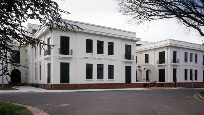 The National Archives of Australia.