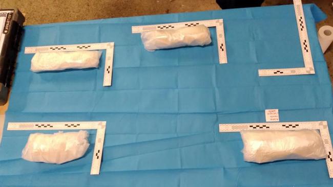 Drugs allegedly seized during the raids. Picture: NSW Police