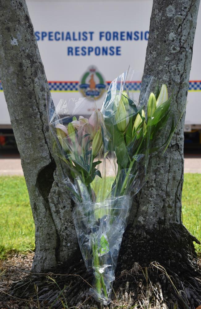 Territorians are paying their respects to a young man who was stabbed and died during a shift at the Airport Tavern. Picture: Sierra Haigh