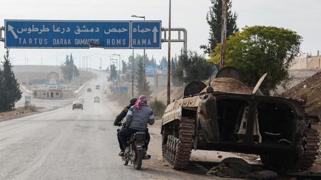 Syria's embattled government said on December 7, it was setting up a ring of steel around Damascus. Picture: Omar Haj Kadour/AFP