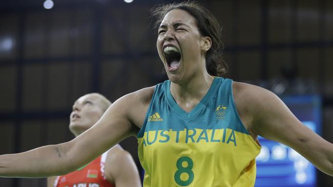 Australia centre Liz Cambage making a big impression in Rio.