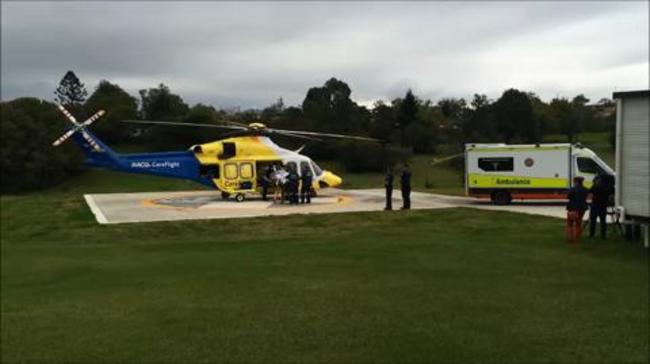 12-year-old girl airlifted to Lady Cilento after fire