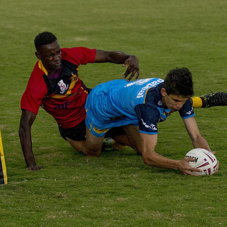 Titans player Jayden Campbell. Picture: Jerad Williams