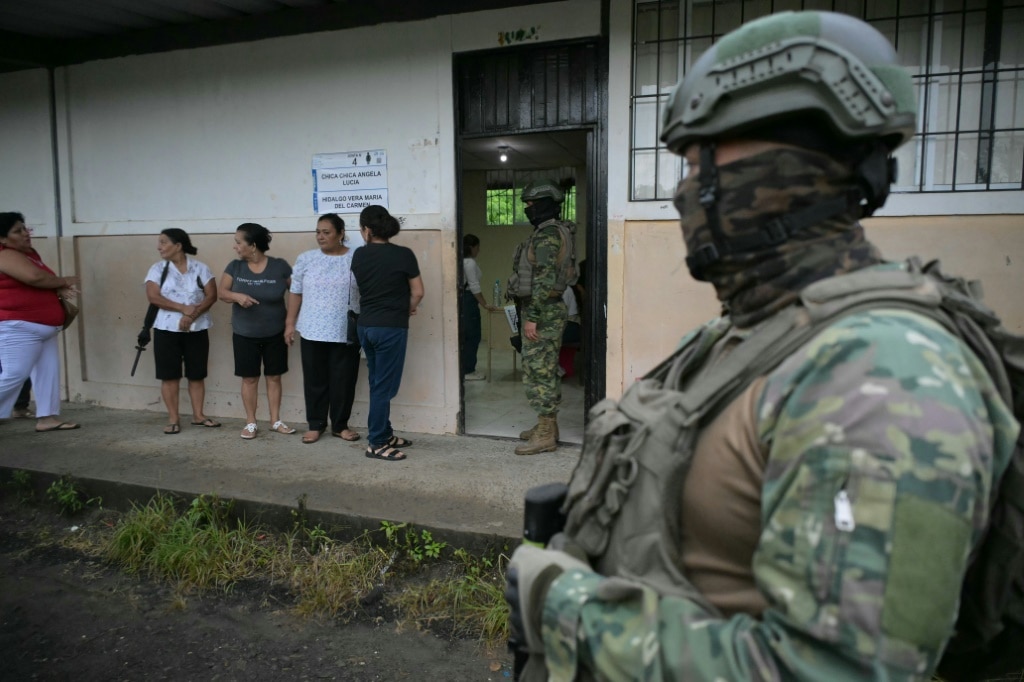 Violence-hit Ecuador chooses next president