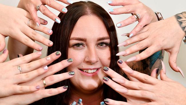 Brooke Elliott Brookeâ€™s Beauty Treatments in Morayfield, voted Brisbane's best nail tech. Thursday June 5, 2025. Picture, John Gass
