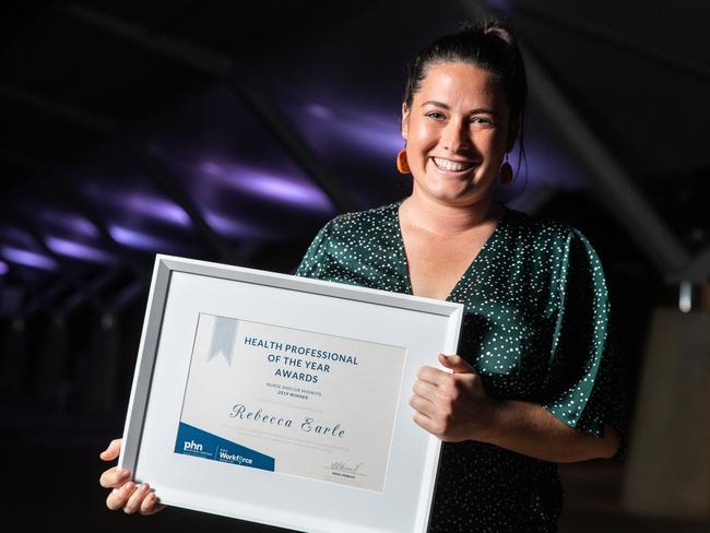 Bec Earle is NT Health Professional nurse of the year