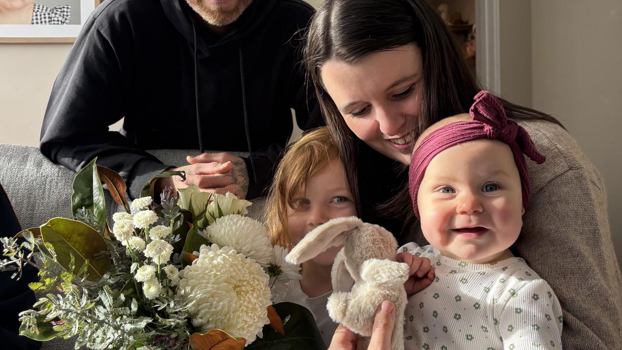 Paramedics reunite with Grovedale baby, year on from dramatic birth