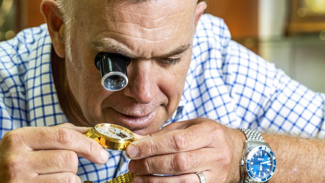 General Manager of Adina Watches Grant Menzies at their Woolloongabba base, Thursday, February 4, 2021 - Picture: Richard Walker