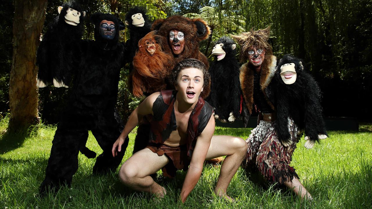 Star of The Jungle Book, Isaac Broadbent, is excited to perform on the unique stage. Picture: Tim Hunter
