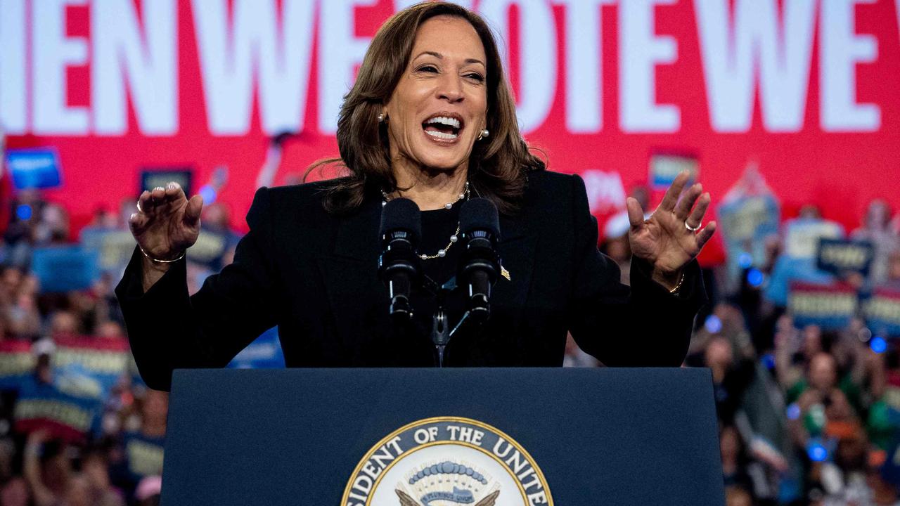 Kamala Harris at a rally in Pennsylvania. She *could* win without it. But it’s unlikely. Picture: Andrew Harnik/Getty Images via AFP