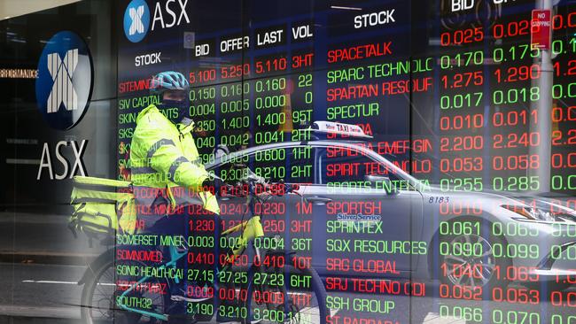 SYDNEY, AUSTRALIA : NewsWire Photos - SEPTEMBER 30 2024 ; A general view of the digital boards at the ASX in Sydney. Picture: NewsWire / Gaye Gerard