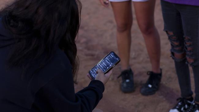 Children in Port Augusta are organising fights to film and share on social media to gain “notoriety”. Picture: Brett Hartwig