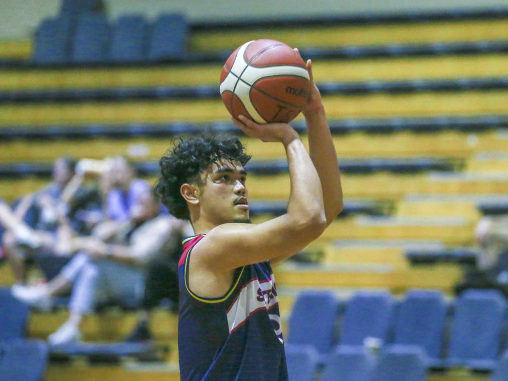 GPS basketball The Southport School v Brisbane State High School at TSS. Picture: Glenn Campbell