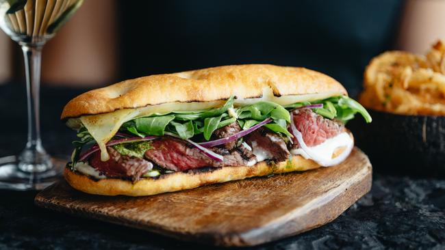 Steak Sandwich from The Meat &amp; Wine Co Parramatta